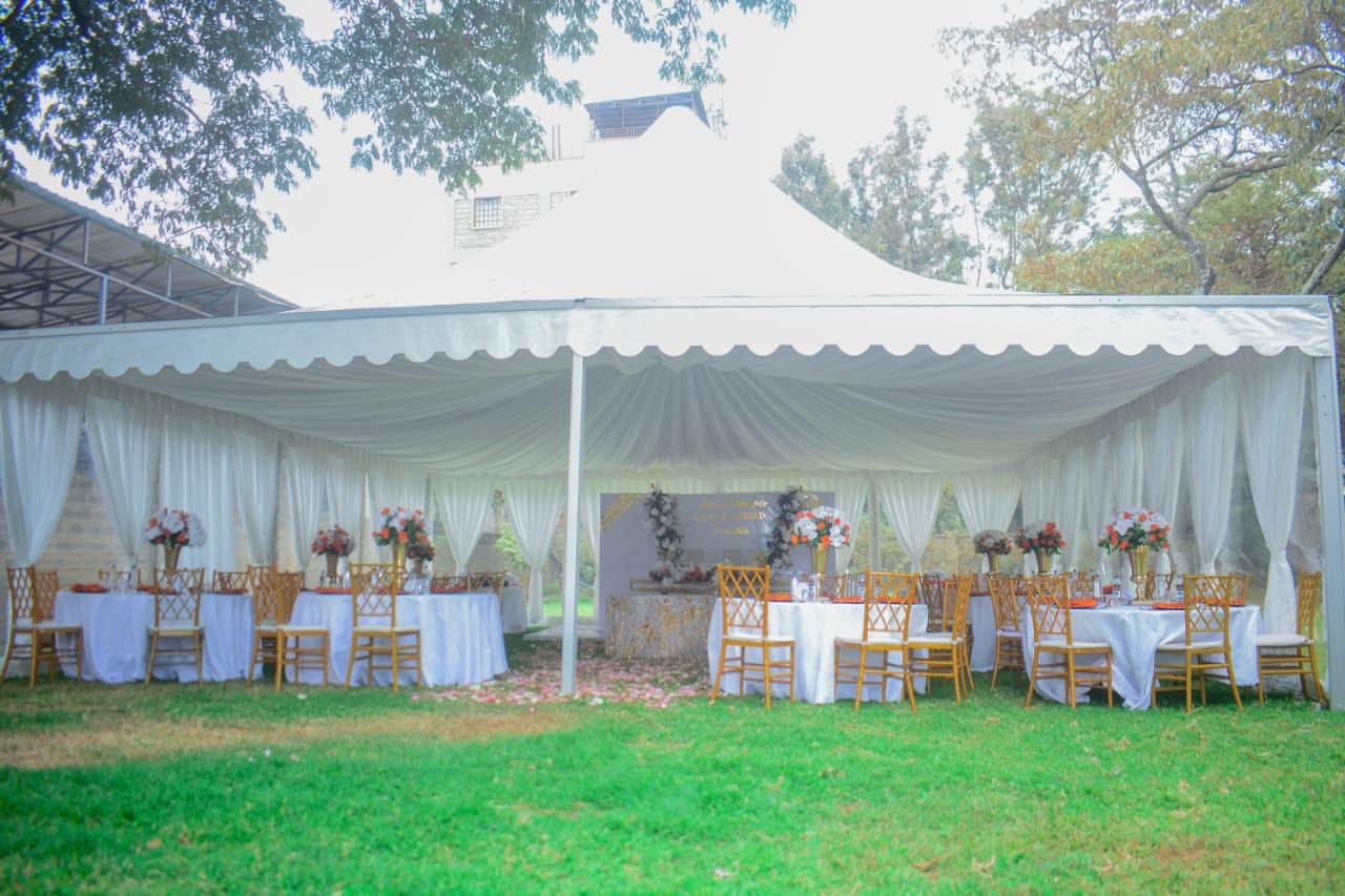 Orange Bloom Marquee